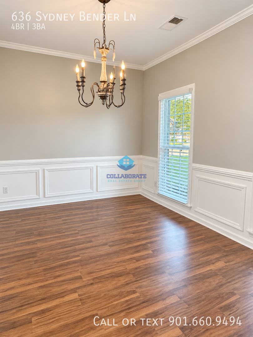 House for rent at 636 Sydney Bender Lane, Collierville, TN 38017