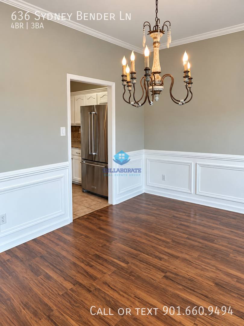 House for rent at 636 Sydney Bender Lane, Collierville, TN 38017