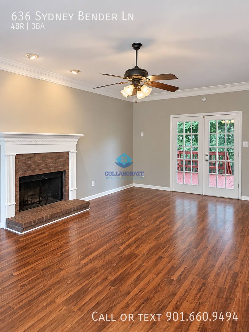 House for rent at 636 Sydney Bender Lane, Collierville, TN 38017