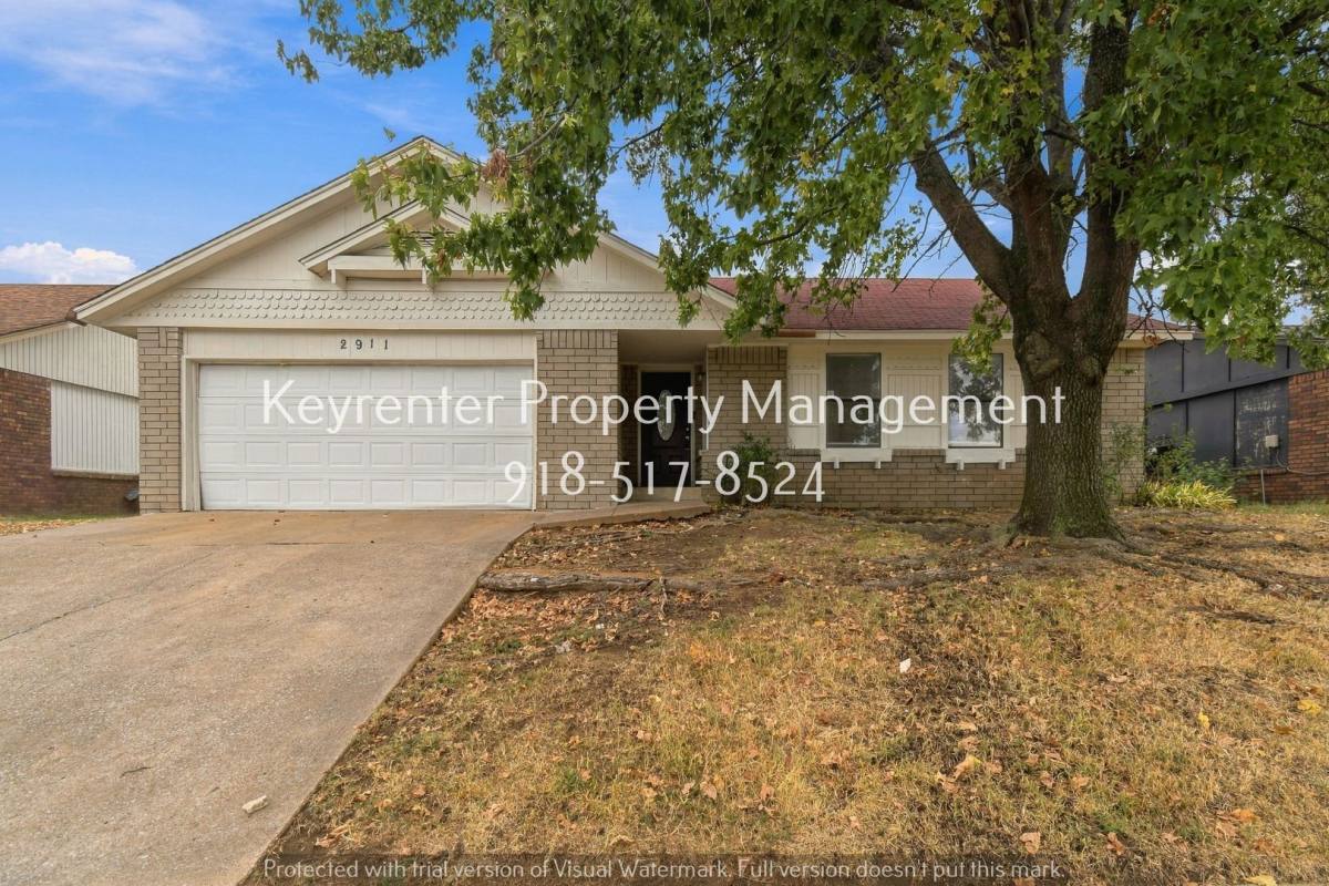 House for rent at 2911 S 121st E Ave, Tulsa, OK 74129