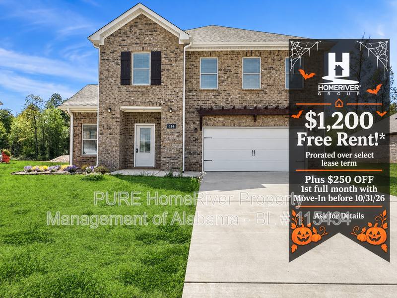 House for rent at 114 Flintlock Way, New Market, AL 35761