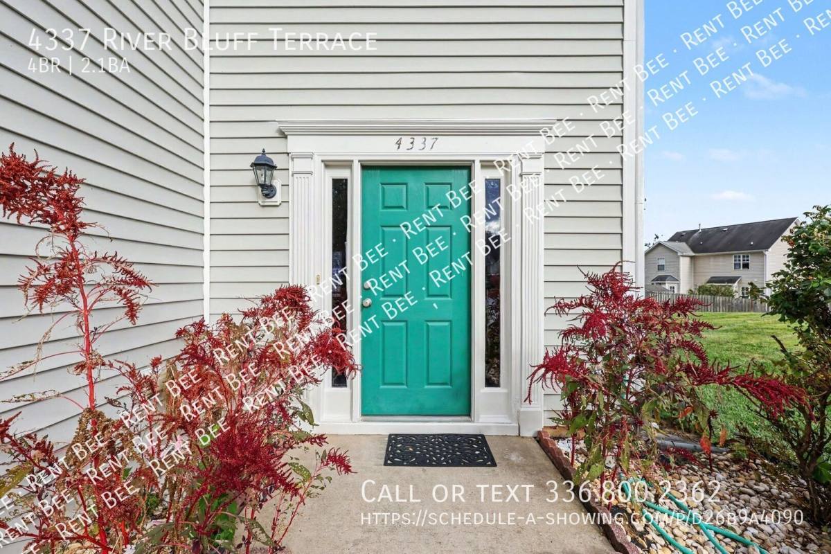 House for rent at 4337 River Bluff Terrace, Greensboro, NC 27409