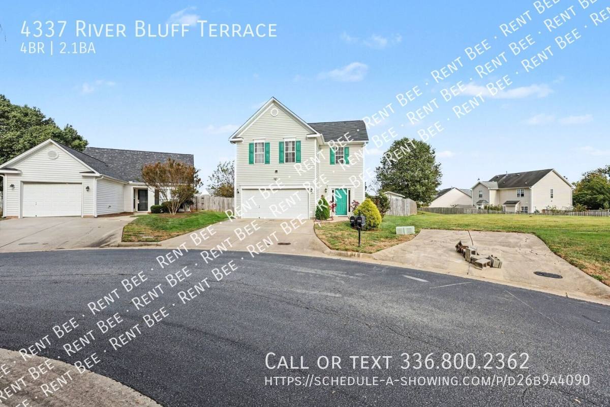 House for rent at 4337 River Bluff Terrace, Greensboro, NC 27409