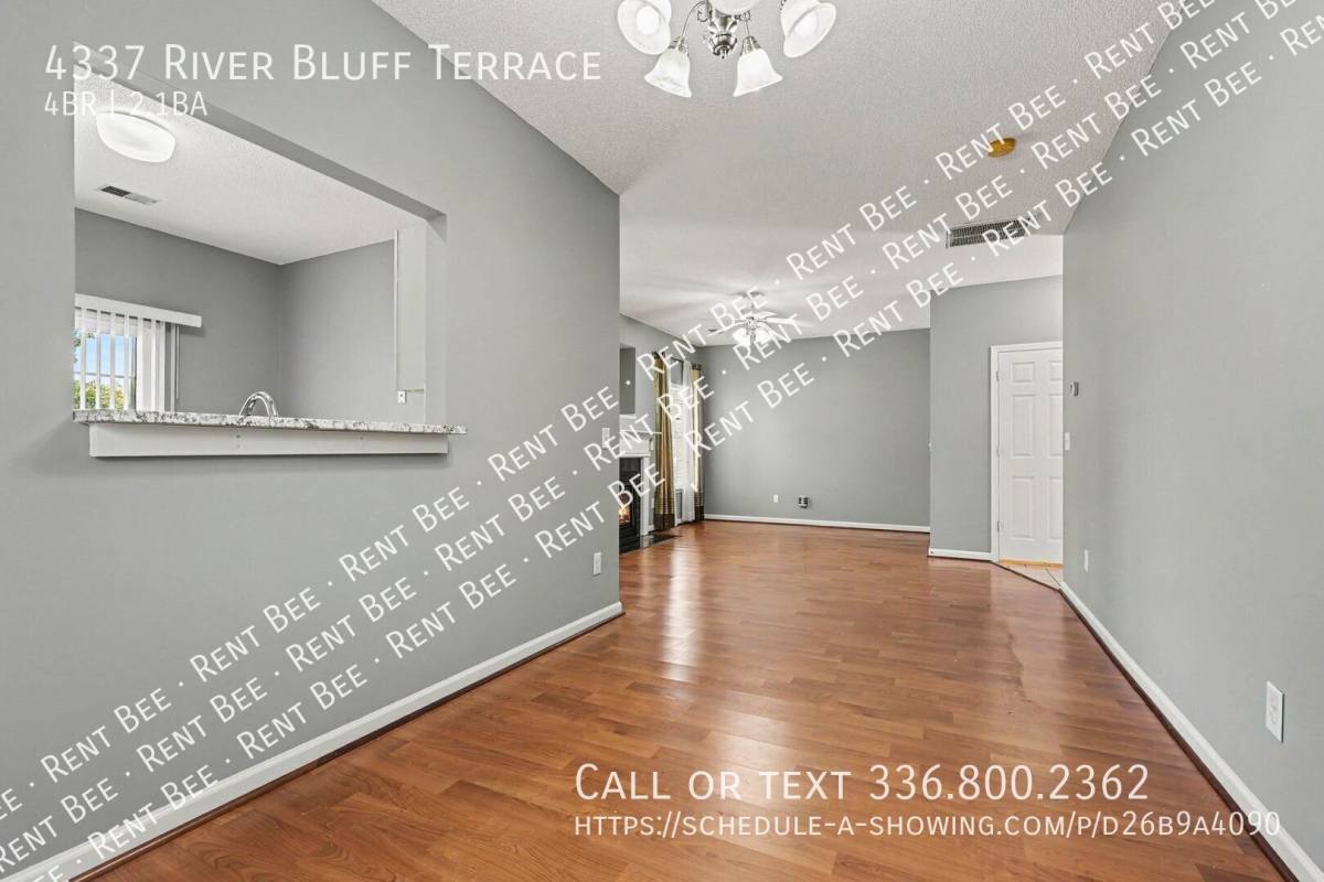 House for rent at 4337 River Bluff Terrace, Greensboro, NC 27409