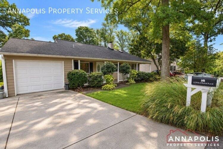 House for rent at 1229 Blue Ridge Place, Annapolis, MD 21409