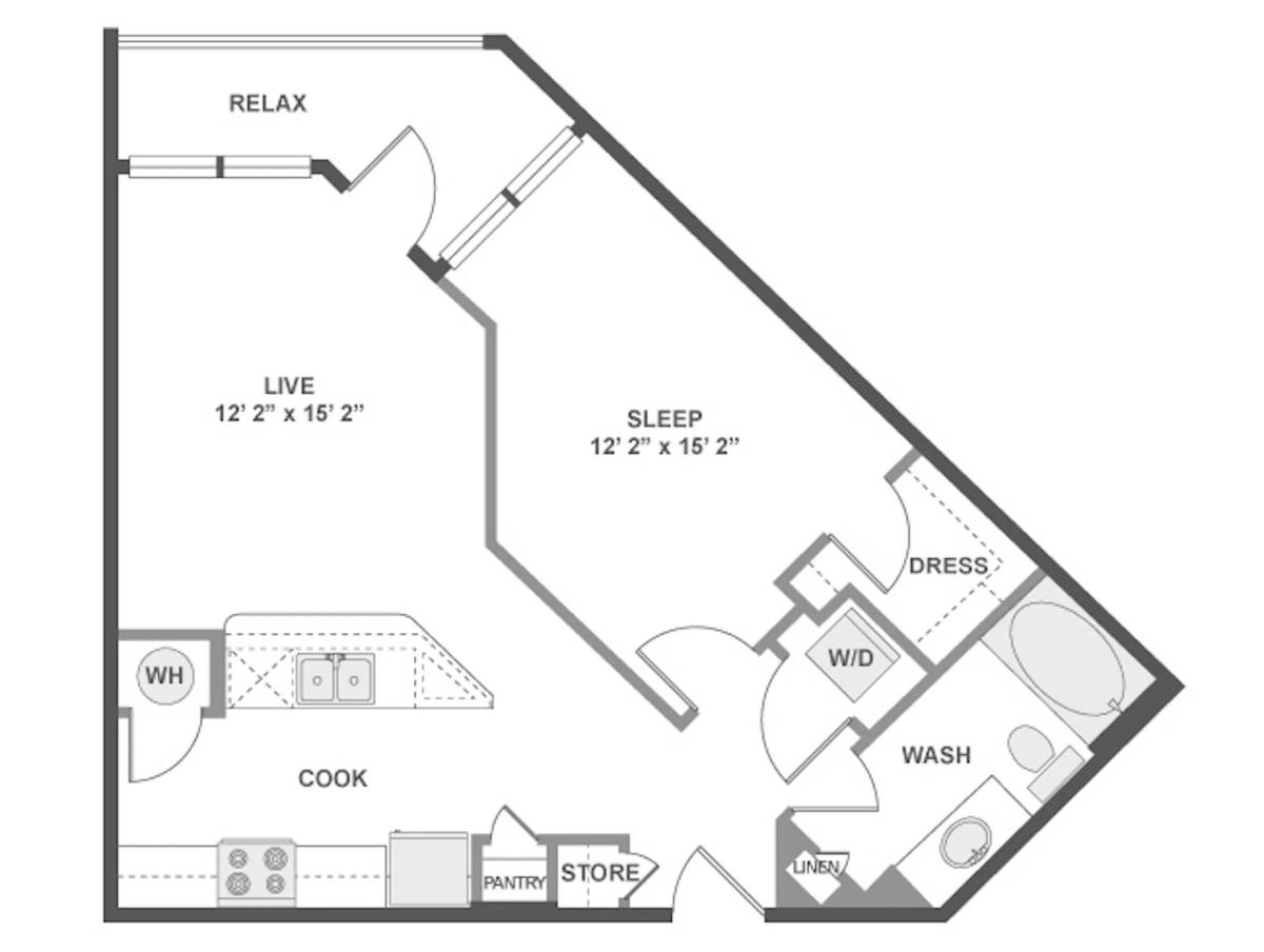 Apartment for rent at 1900 Simond Ave, Austin, TX 78723
