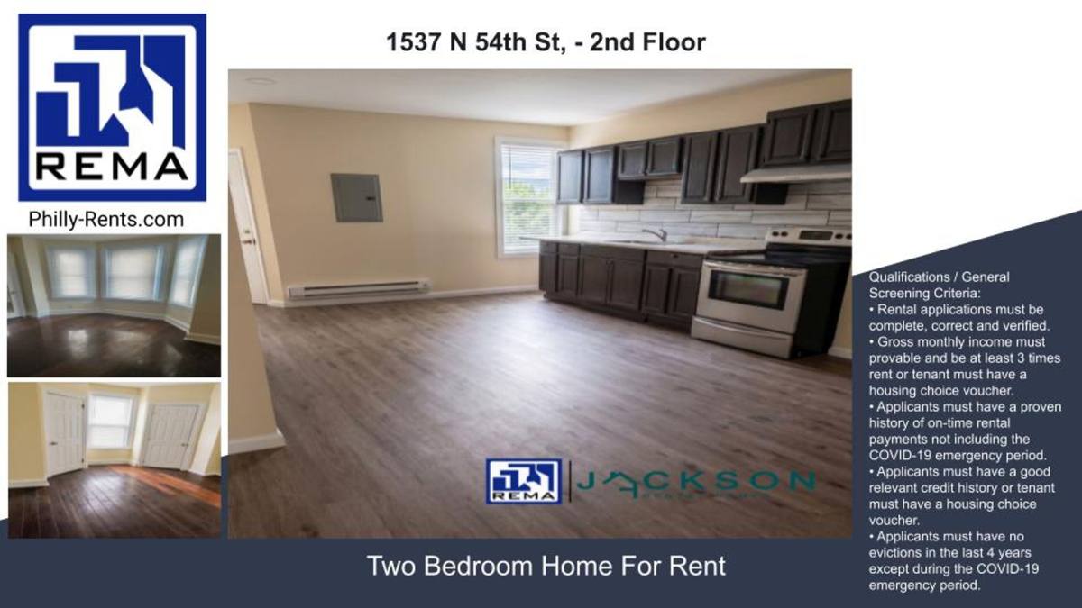 Apartment for rent at 1537 N 54th St, Philadelphia, PA 19131