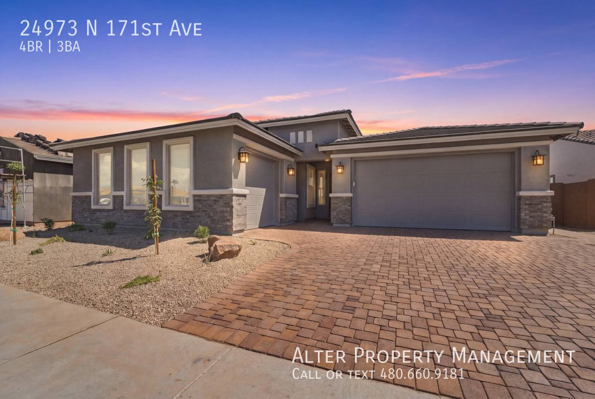 House for rent at 24973 N 171st Ave, Surprise, AZ 85387