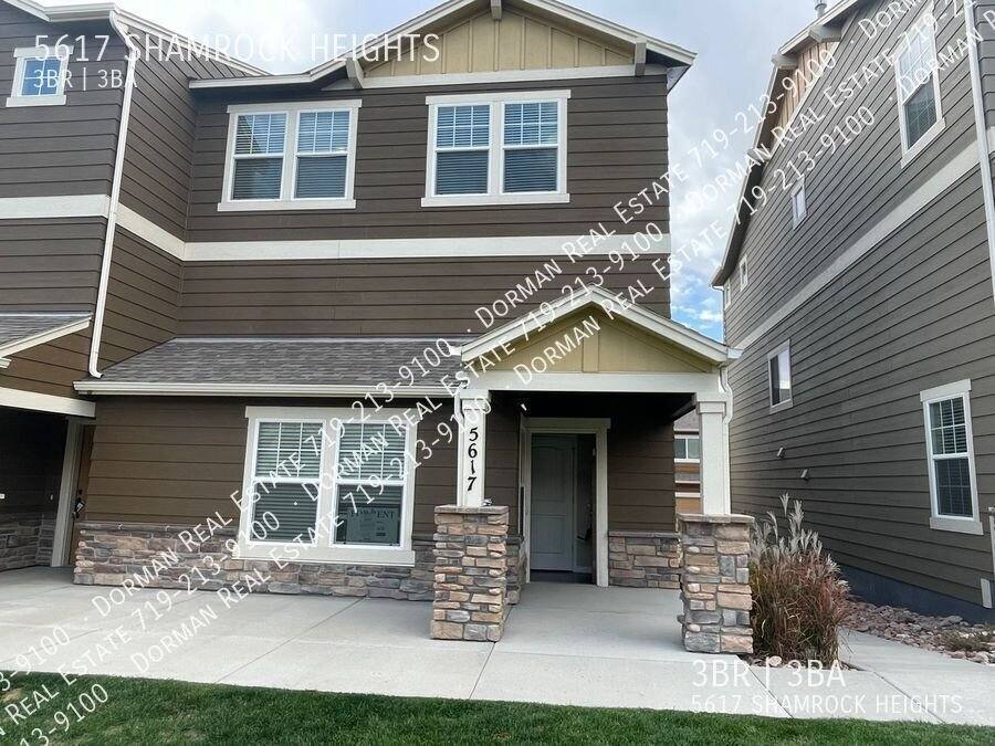 Townhouse for rent at 5617 Shamrock Heights, Colorado Springs, CO 80923