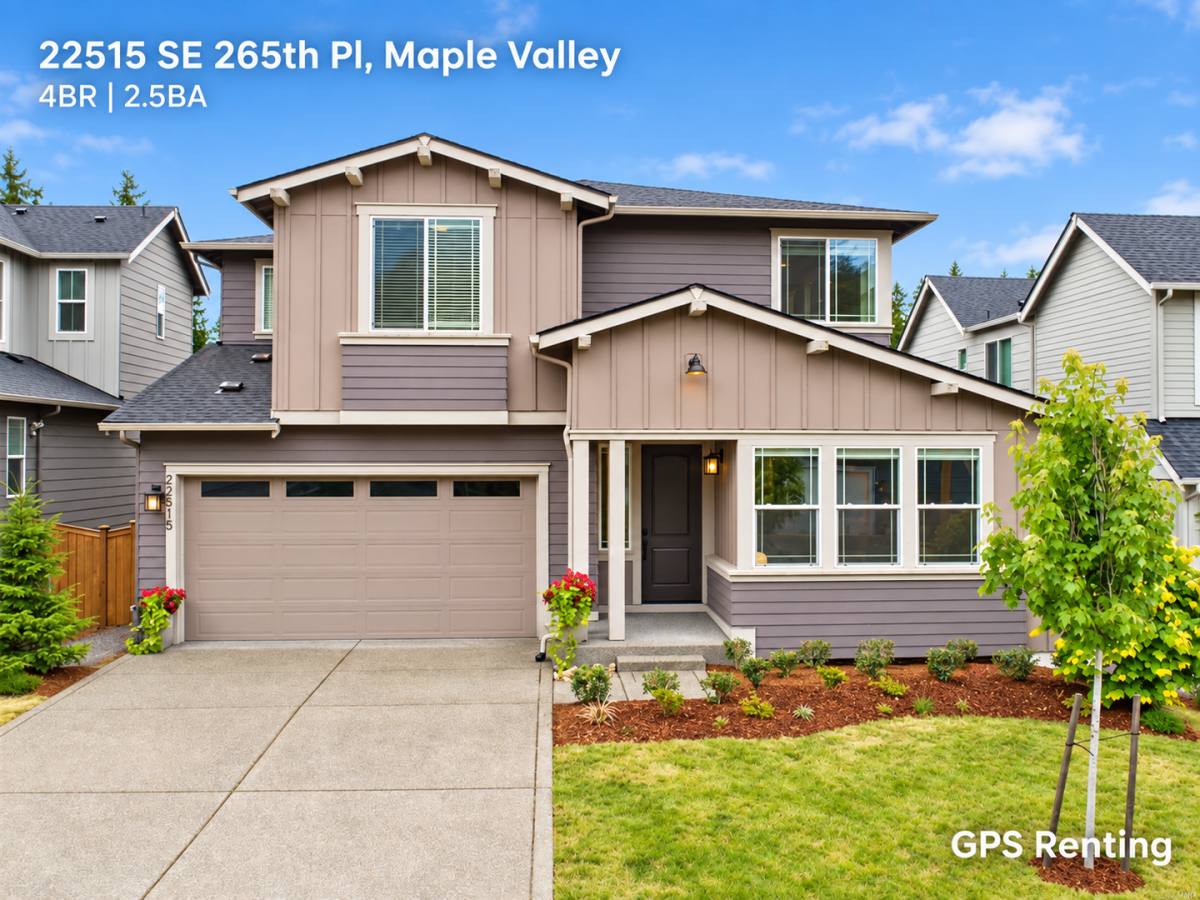 House for rent at 22515 SE 265th Place, Maple Valley, WA 98038