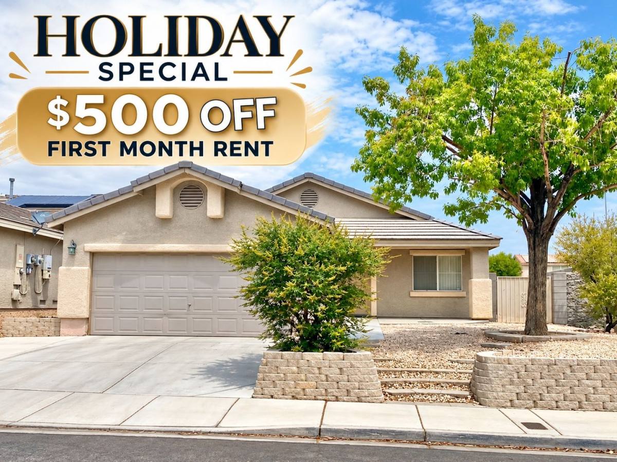 House for rent at 7800 Olympus Ave, Las Vegas, NV 89131