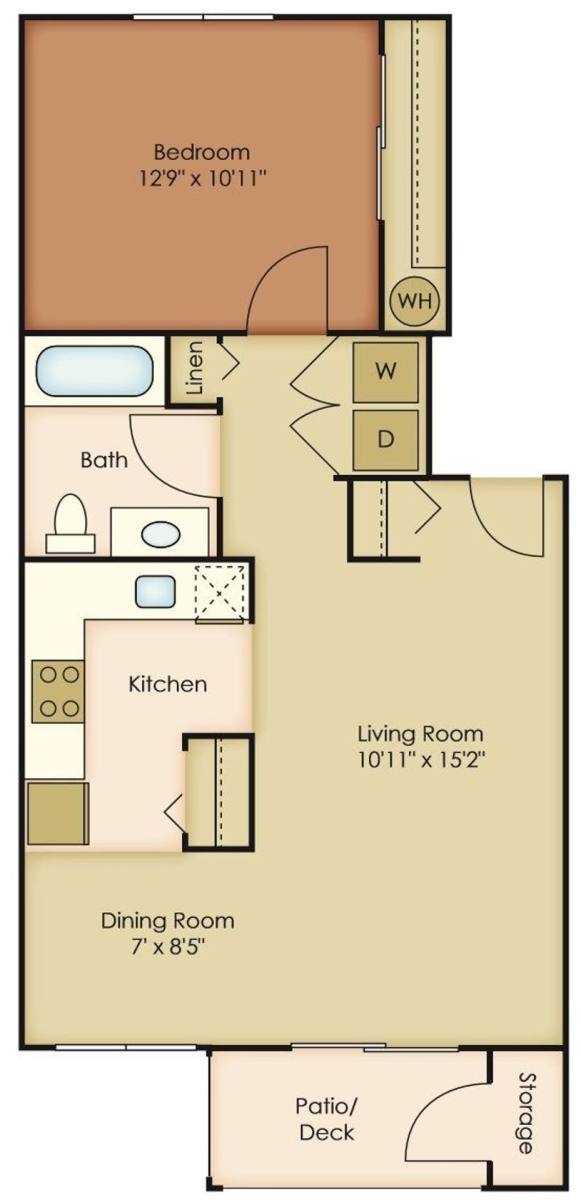 Apartment for rent at 10108 E Appleway Ave, Veradale, WA 99037