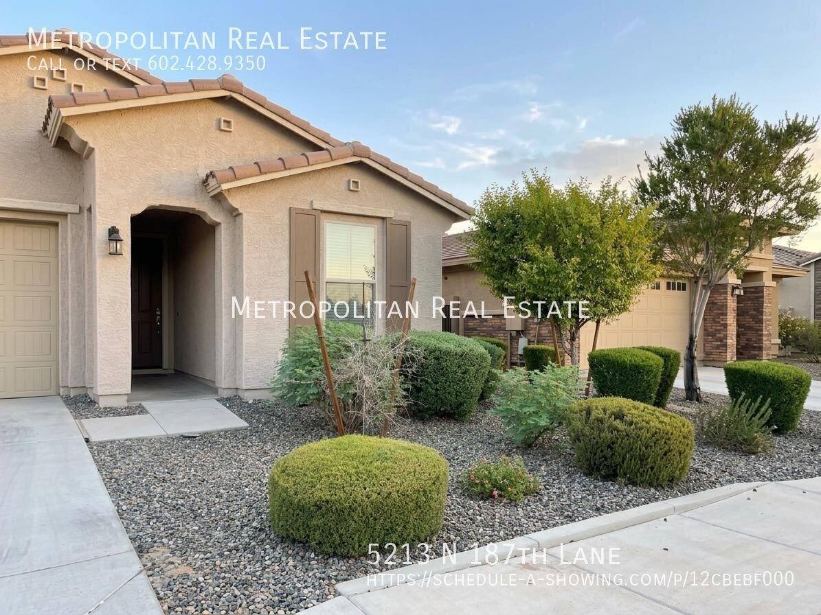 House for rent at 5213 N 187th Lane, Litchfield Park, AZ 85340