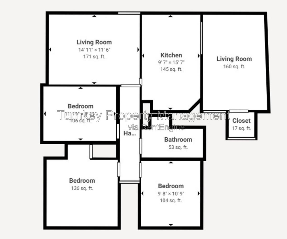 House for rent at 4112 Elam St, Little Rock, AR 72204