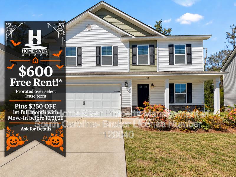 House for rent at 351 Niblick Dr, Sumter, SC 29154