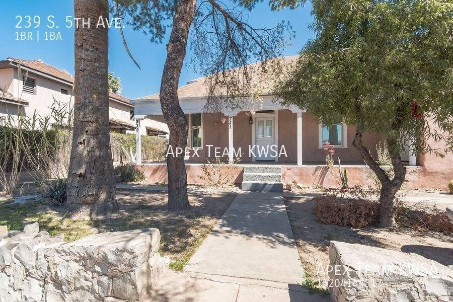 House for rent at 239 S 5th Ave, Tucson, AZ 85701
