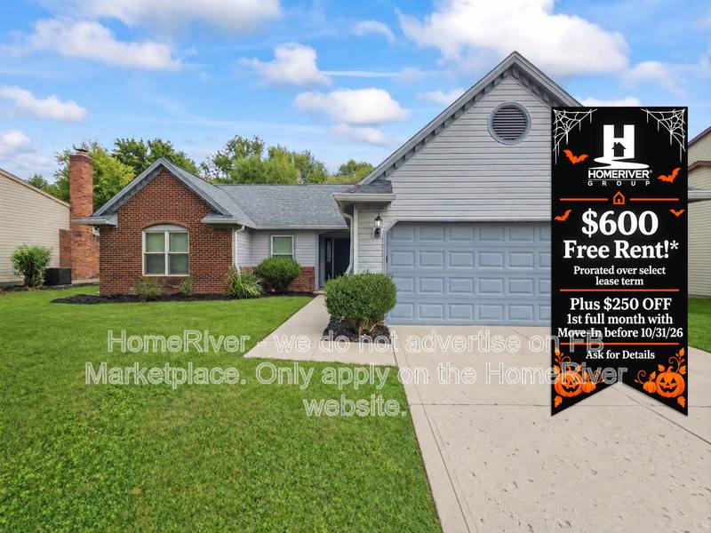 House for rent at 11120 Bayridge Circle W, Indianapolis, IN 46236