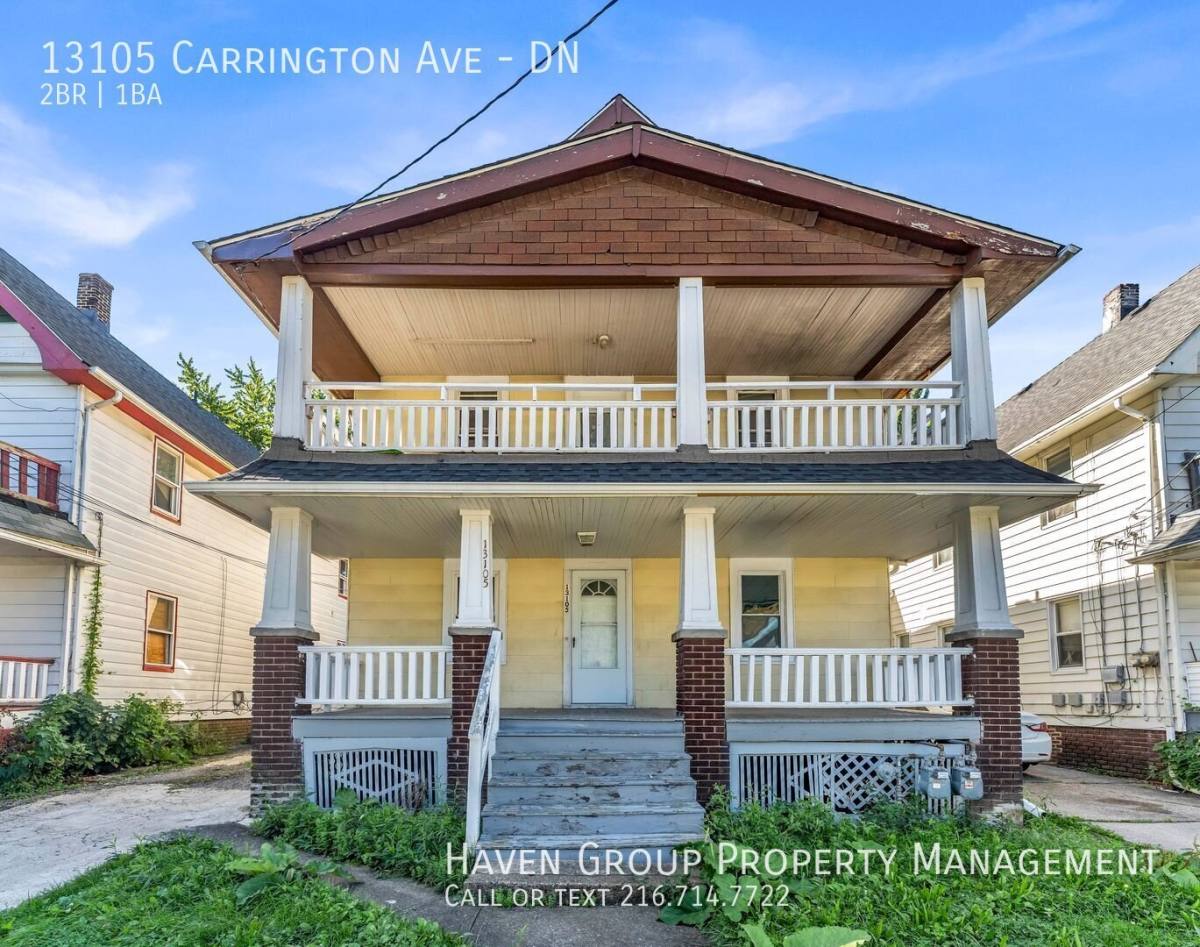 Apartment for rent at 13105 Carrington Ave, Downstairs Unit, Cleveland, OH 44135