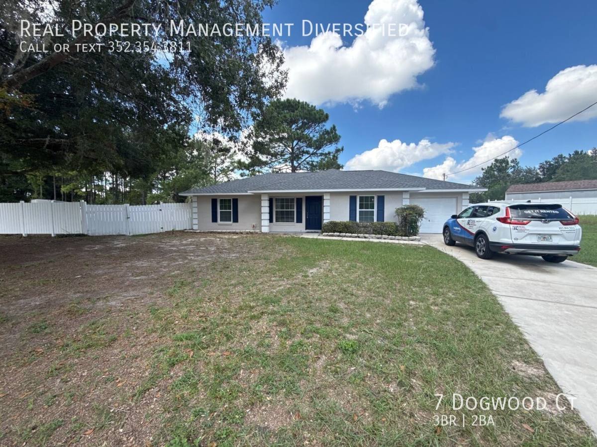 House for rent at 7 Dogwood Court, Ocala, FL 34472