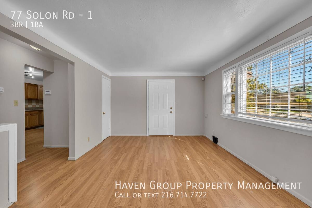 Apartment for rent at 77 Solon Rd #1, Bedford, OH 44146