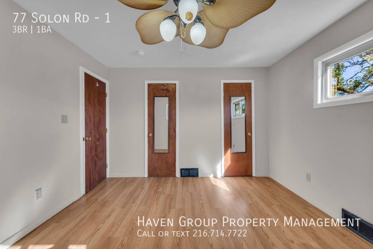 Apartment for rent at 77 Solon Rd #1, Bedford, OH 44146