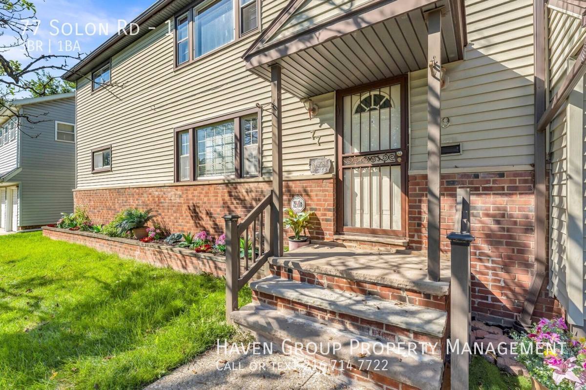 Apartment for rent at 77 Solon Rd #1, Bedford, OH 44146