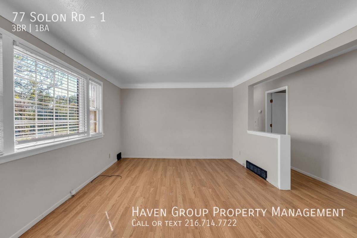 Apartment for rent at 77 Solon Rd #1, Bedford, OH 44146