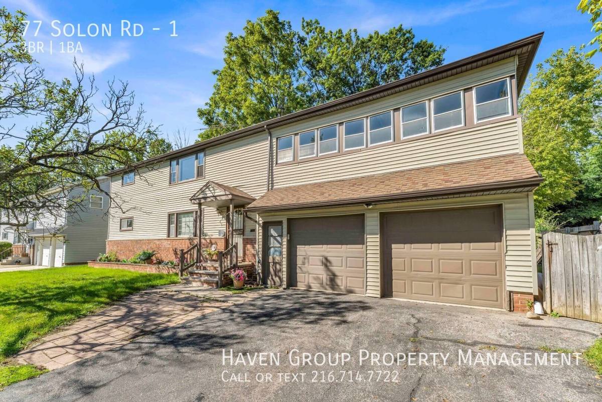 Apartment for rent at 77 Solon Rd #1, Bedford, OH 44146