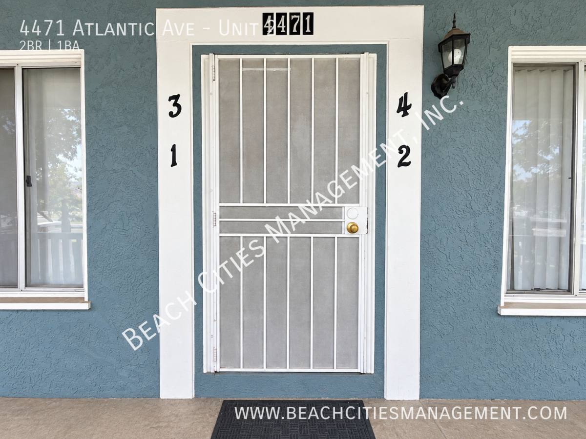 Apartment for rent at 4471 Atlantic Ave #2, Long Beach, CA 90807