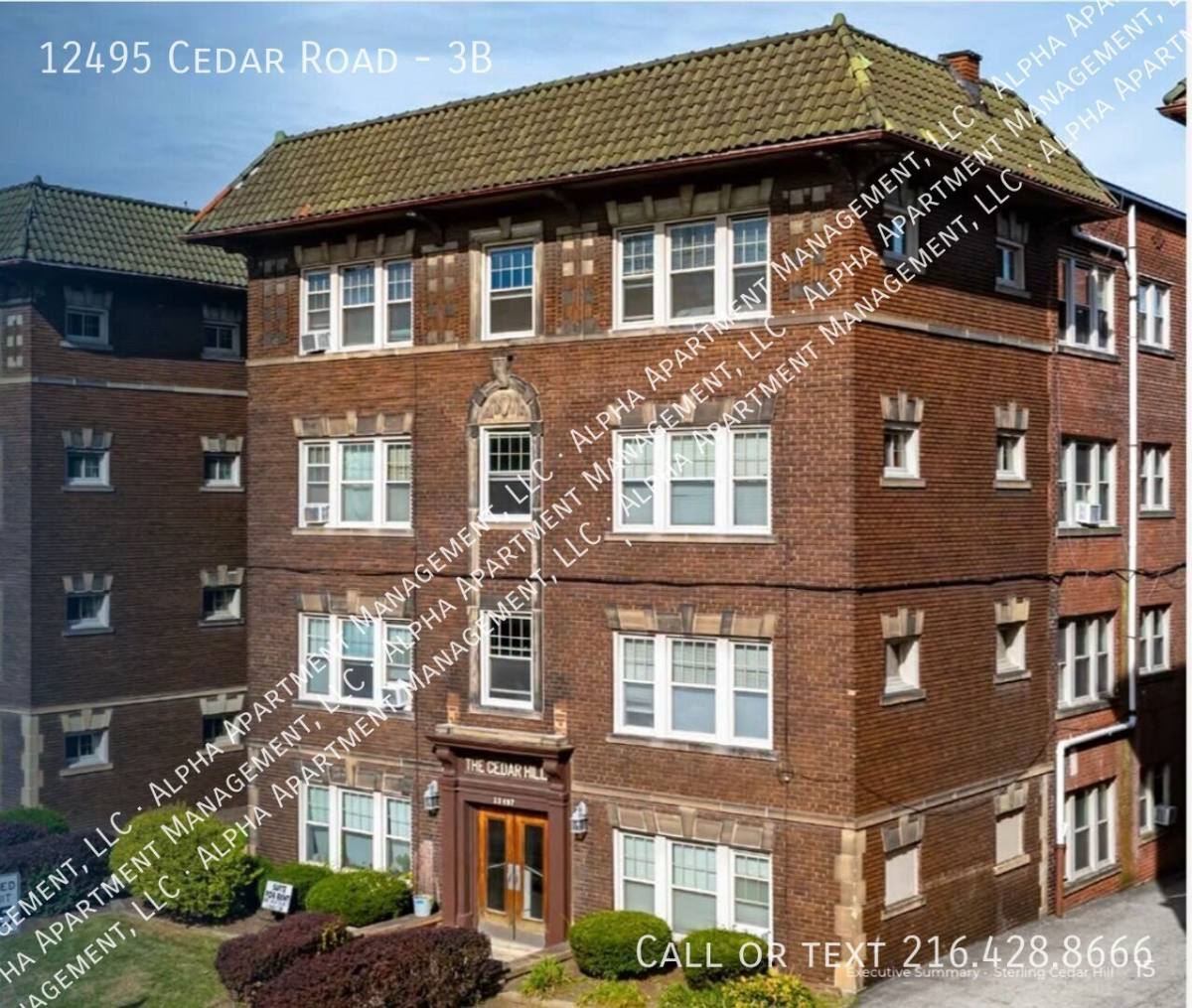 Apartment for rent at 12495 Cedar Rd #3B, Cleveland, OH 44106
