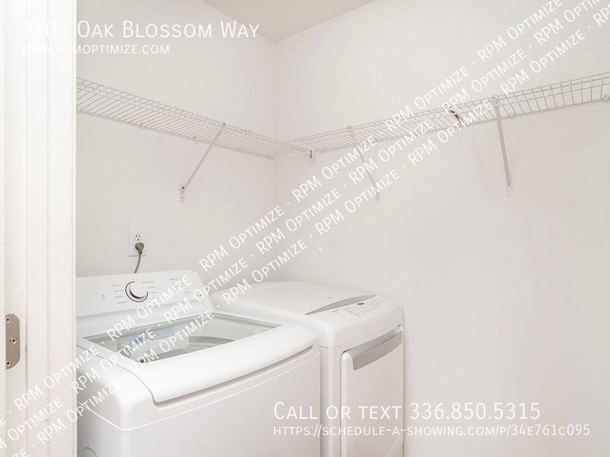 Townhouse for rent at 1103 Oak Blossom Way, Whitsett, NC 27377