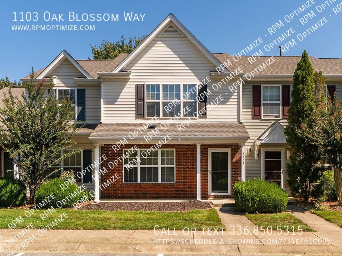 Townhouse for rent at 1103 Oak Blossom Way, Whitsett, NC 27377