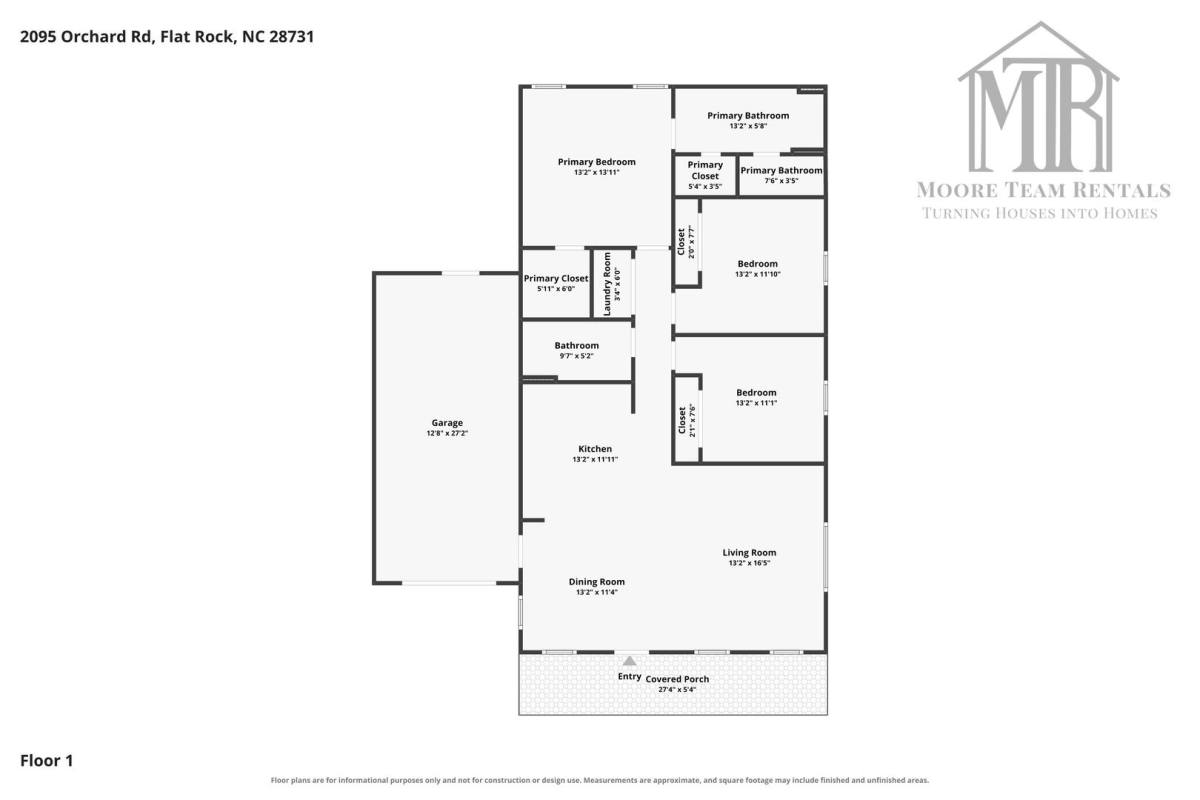 House for rent at 2095 Orchard Rd #2, Flat Rock, NC 28731