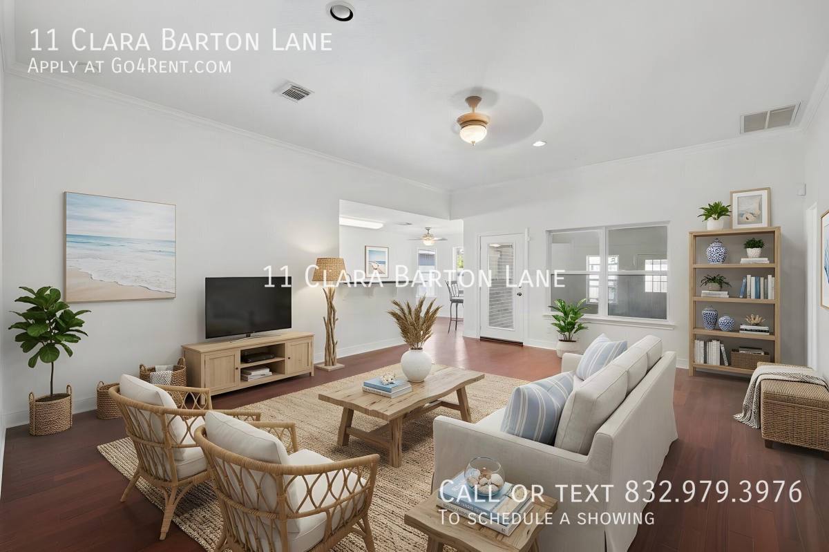 House for rent at 11 Clara Barton Lane, Galveston, TX 77551