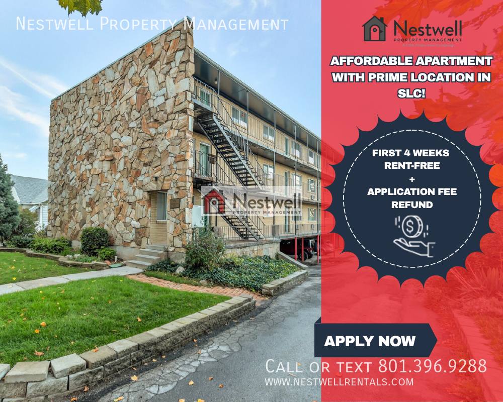 Apartment for rent at 356 S 1200 E #11, Salt Lake City, UT 84102