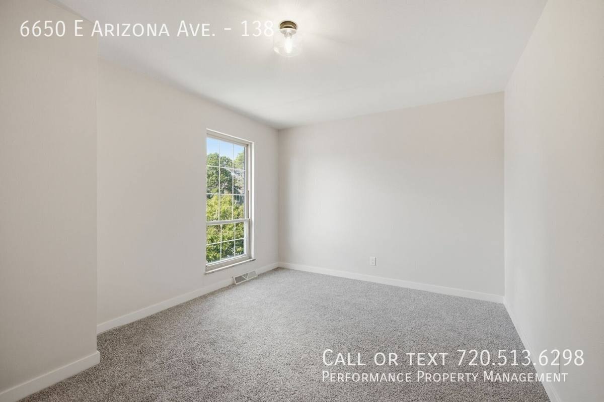 Townhouse for rent at 6650 E Arizona Ave #138, Denver, CO 80224