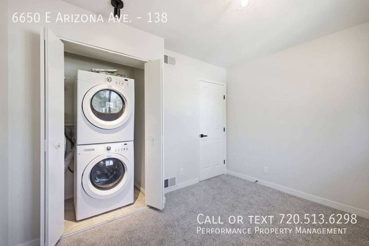 Townhouse for rent at 6650 E Arizona Ave #138, Denver, CO 80224