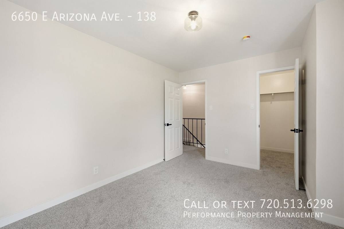 Townhouse for rent at 6650 E Arizona Ave #138, Denver, CO 80224