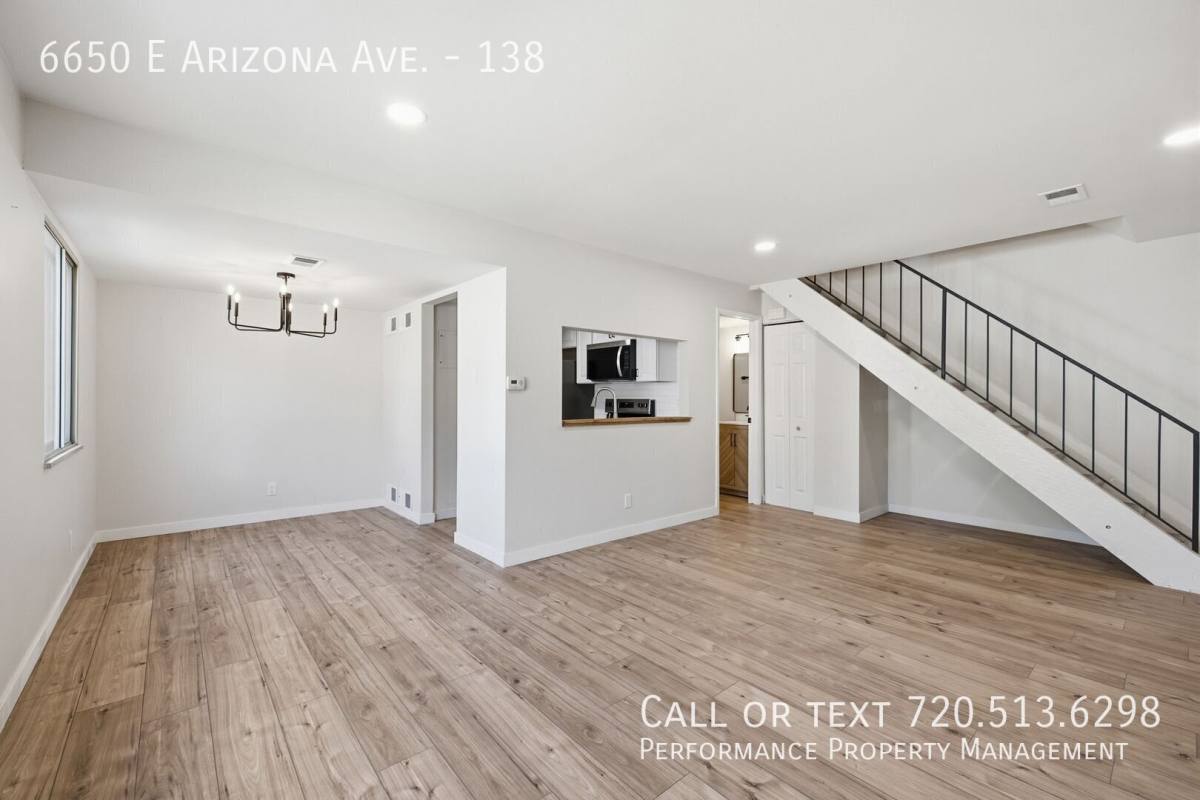 Townhouse for rent at 6650 E Arizona Ave #138, Denver, CO 80224