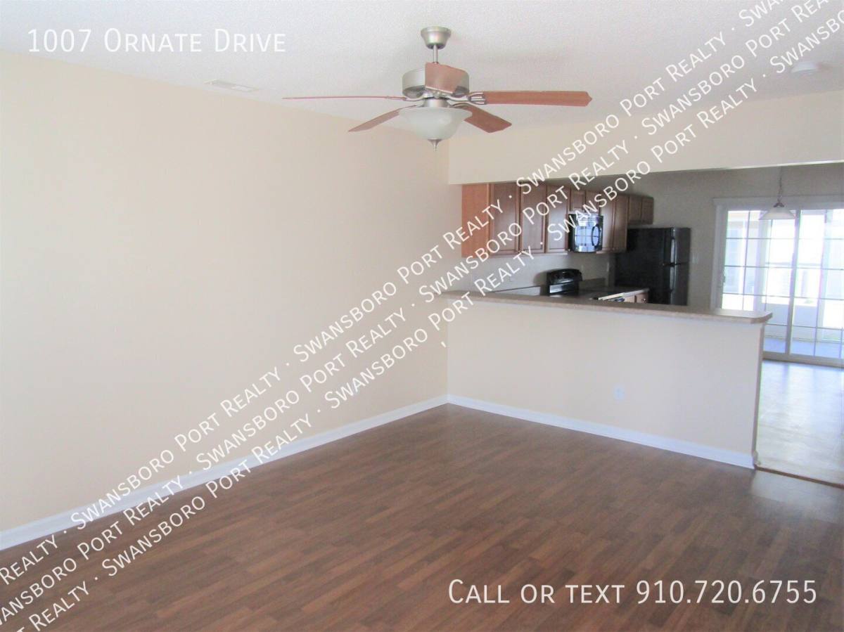 House for rent at 1007 Ornate Dr, Jacksonville, NC 28546