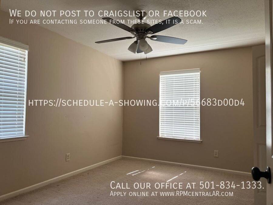 House for rent at 14 Feldspar Court, Little Rock, AR 72212