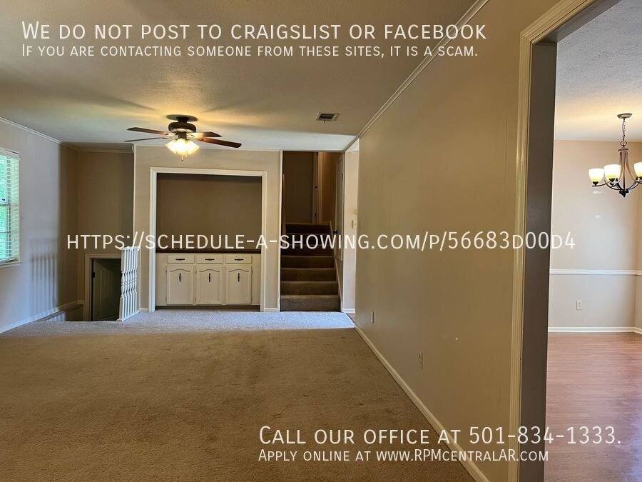 House for rent at 14 Feldspar Court, Little Rock, AR 72212