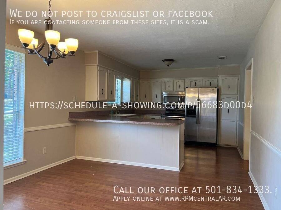 House for rent at 14 Feldspar Court, Little Rock, AR 72212