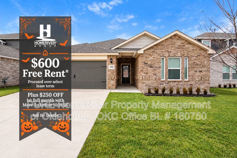 House for rent at 1608 Ruby Dr, El Reno, OK 73036