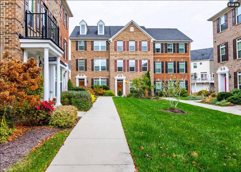 Townhouse for rent at 3809 Pumpkin Seed Lane, Glen Allen, VA 23060