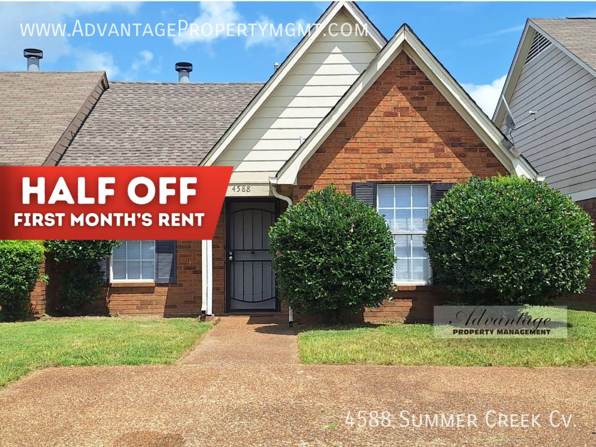 House for rent at 4588 Summer Creek Cove, Memphis, TN 38141