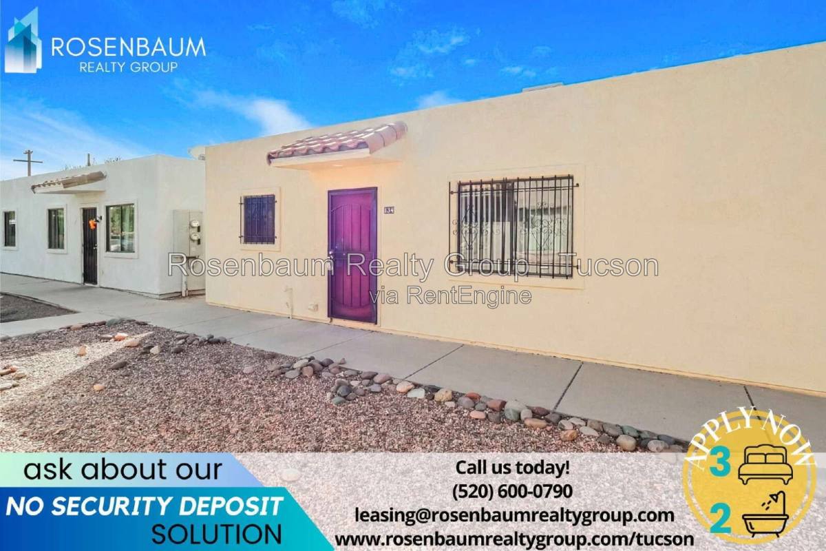 Apartment for rent at 354 W Delano St #2, Tucson, AZ 85705