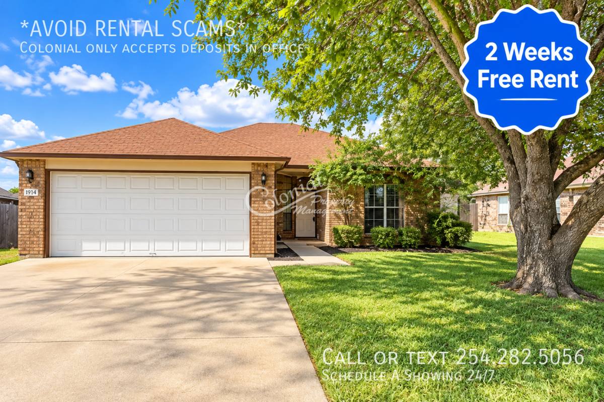 House for rent at 2316 E Iowa Dr, Harker Heights, TX 76548