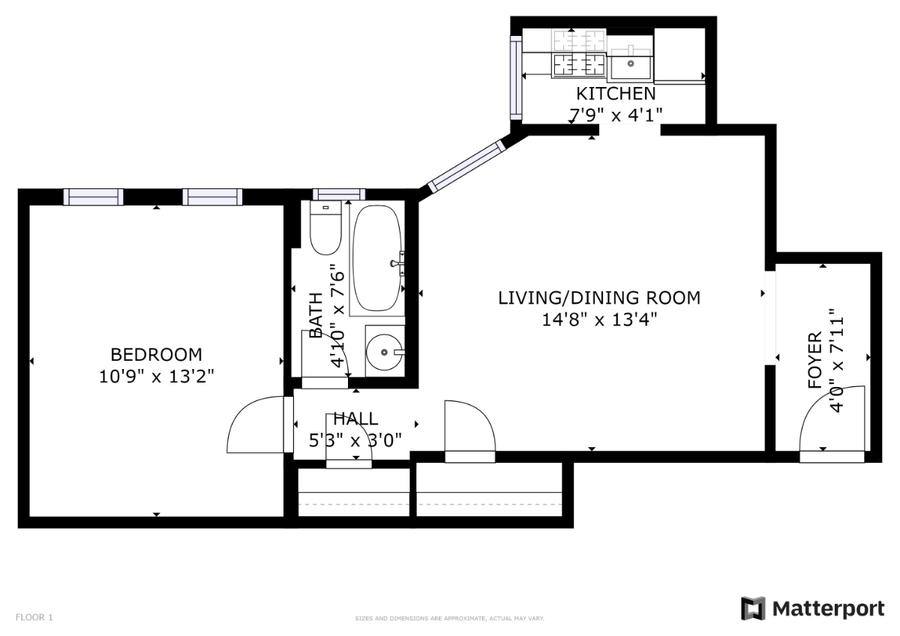 Apartment for rent at 254 Seaman Ave #E6, New York, NY 10034