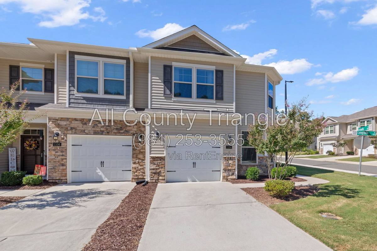 Townhouse for rent at 1104 Longitude Dr, Durham, NC 27713